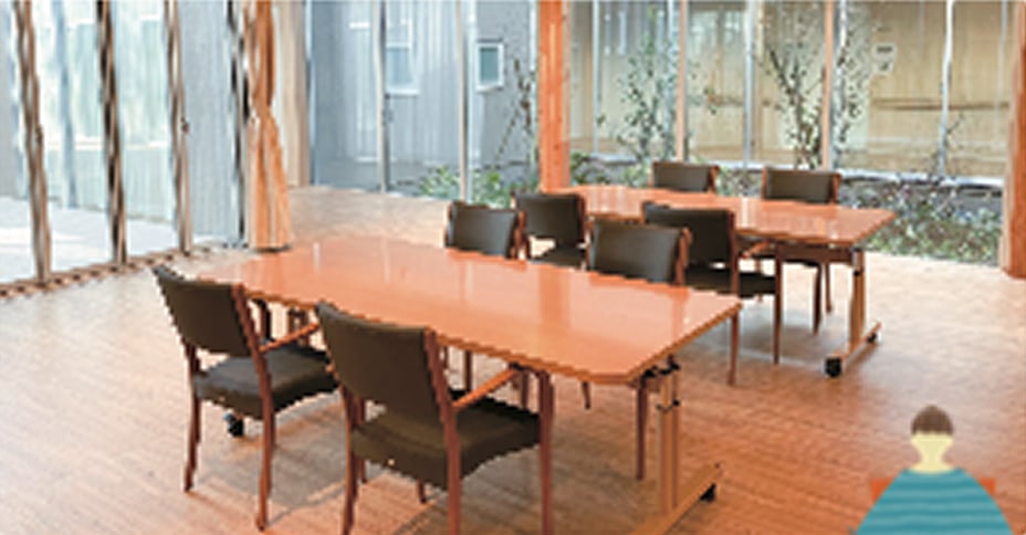 開放感あふれる自由な空間